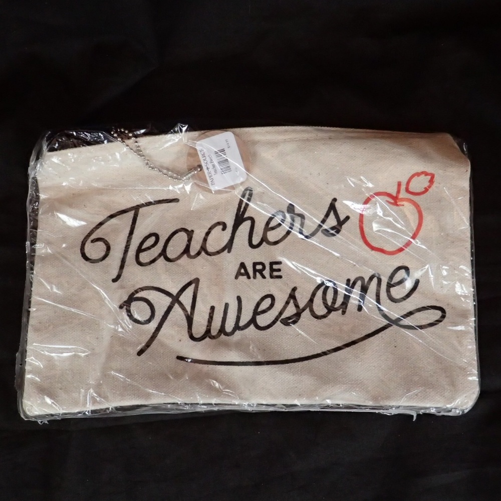 Seltzer Goods Teachers Are Awesome Zippered Pouch